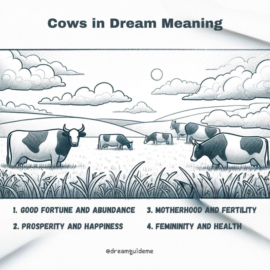 Cows in Dream Meaning