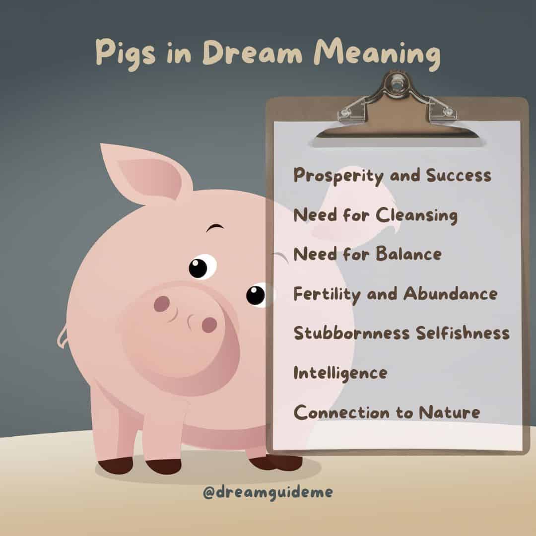 Pigs in Dreams Meaning